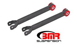 Control Arms, Lower Trailing Arms, Tubular, Rear, Steel, Black Hammertone Powdercoated, Dodge, Pair