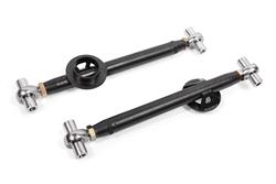 Control Arms, Tubular, Rear, Lower, Chromoly, Double Adjustable, Black Hammertone Powdercoated, Ford, Pair