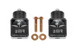 Motor mount kit, solid bushings, Black Hammertone