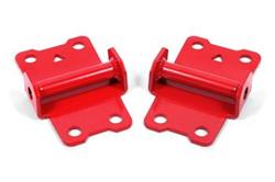 Motor mount kit, lower, solid, Red, 1982-1992, 3rd Gen F-Body