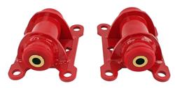 Motor Mount Kit. Chevy, Pontiac, Red, Pair