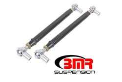 Control Arms, Tubular, Chromoly, Black Hammertone Powdercoated, Steel Rod End, Pair