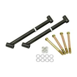 Control Arm Mount Braces, Bolt-On, Steel, Black Hammertone Powdercoated, GM, Pair