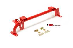 Radiator Support, Steel, Red Powdercoated, Ford, Retains Front Sway Bar, Each