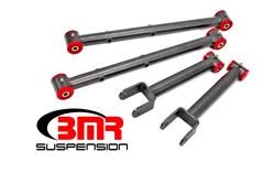 Control Arms, Rear, Tubular, Steel, Black Hammertone Powdercoated, Buick, Chevy, Oldsmobile, Pontiac, Kit