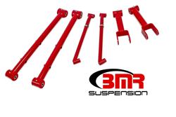 Control Arms, Rear, Tubular, Steel, Red Powdercoated, Buick, Chevy, Oldsmobile, Pontiac, Kit