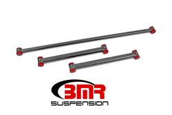 Panhard Bar, Lower Control Arms, Steel, Tubular, Bushings, Black Hammertone Powdercoated, Kit