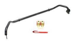 Sway Bar, Front, Hollow, Steel, Black Hammertone Powdercoated, 1 1/8 in. Diameter, Chevy, 3.6L, 6.2L, Kit