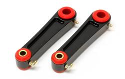 Sway Bar End Links, Red Polyurethane Bushings, Rear, Ford, Set