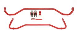 Sway Bars, Hollow, 29mm Front, 22mm Rear, Red, Pontiac, Kit