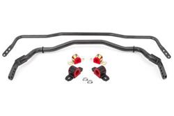 Sway bar kit with bushings, front (SB764H) and rear (SB045H) 2015-2022 S550 Mustang