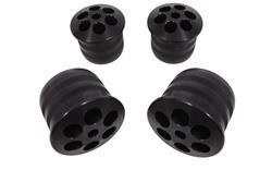 Bushings, Rear Cradle, Aluminum, Black Anodized, Dodge, Kit