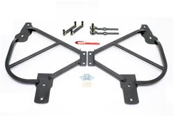 Subframe Connectors, Bolt-On, Black Hammertone Powdercoated, Steel, Chevy, Pair