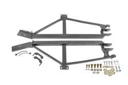 Subframe Connectors, Bolt-On, Black Hammertone Powdercoated, Steel, Chevy, Pontiac, Pair