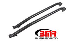 Subframe Connectors, Weld-On, Black Hammertone Powdercoated, Tubular, Steel, Ford, Pair