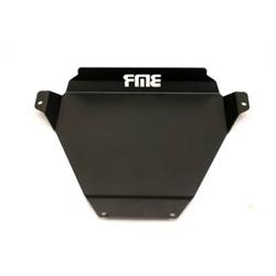 Skid Plate, Aluminum, Black Hammertone Powdercoated, BMR Logo, Pontiac, Each