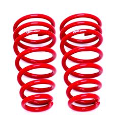 Lowering Springs, 1.2 in. Rear, Red Powdercoated, Chevy, Pair