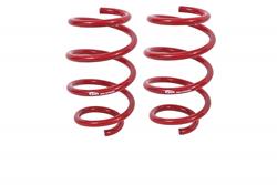 Lowering Springs, Handling Version, Coil, Front, Red Powdercoated, Ford, Pair