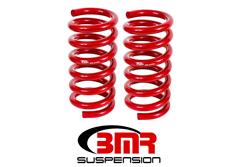 Lowering Springs, Handling Version, Coil, Rear, Red Powdercoated, Ford, Pair