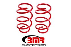 Lowering Springs, Front, Coil Type, Red Powdercoated, Ford, Pair