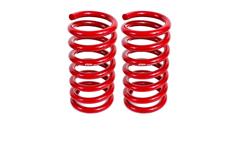 Lowering Springs, Rear, Coil Type, Red Powdercoated, Ford, Pair