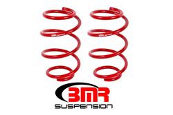 Lowering Springs, Performance Version, Coil, Front, Red Powdercoated, Ford, Pair