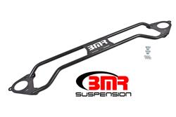 Strut Tower Brace, Front Upper, Black Hammertone Powdercoated, Steel, Chevy, Each