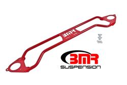 Strut Tower Brace, Front Upper, Red Powdercoated, Steel, Chevy, Each