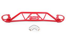 Strut Tower Brace, Front Upper, Steel, Red Powdercoated, Ford, Mustang, Each