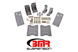 Torque Box Reinforcement Plates, Upper/Lower Rear, Steel, Natural, Ford, Kit