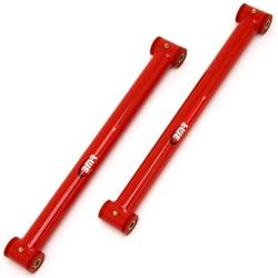 Control Arms, Tubular, Rear, Lower, Steel, Red Powdercoated, Chevy, Pontiac, Pair
