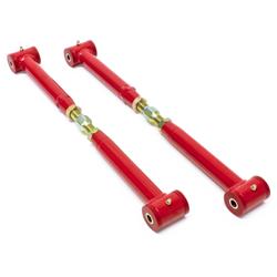 Control Arms, Rear Lower, Tubular, Steel, Red Powdercoated, Chevy, Pontiac, Set