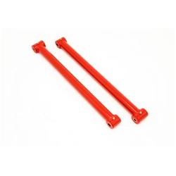 Control Arms, Tubular, Rear, Lower, Steel, Red Powdercoated, Pontiac, Pair