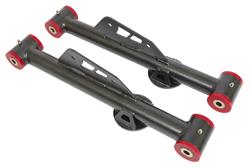 Control Arms, Tubular, Rear, Lower, Steel, Black Hammertone Powdercoated, Ford, Pair