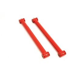 Control Arms, Tubular, Rear, Lower, Steel, Red Powdercoated, Chevy, Pair