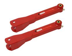 Control Arms, Boxed, Rear, Lower, Steel, Red Powdercoated, Chevy, Pontiac, Pair