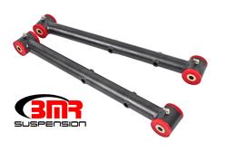 Control Arms, Tubular, Rear, Lower, Steel, Black Hammertone Powdercoated, Buick, Chevy, Oldsmobile, Pontiac, Pair