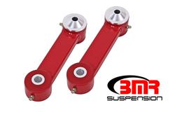 Vertical Link, Rear Lower Control Arms, Red Powdercoat, Polyurethane Bushings, Pair