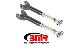 Trailing Arms, Tubular, Rear, Lower, Steel, On-Car Adjustable, Black Hammertone Powdercoated, Chevy, Pair