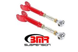 Trailing Arms, Tubular, Rear, Lower, Steel, On-Car Adjustable, Red Powdercoated, Chevy, Pair