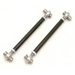 Toe Rods, Rear, Steel, Black Hammertone Powdercoated, Cadillac, Pair