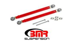 Toe Rods, Steel, Adjustable, Red Powdercoated, Chevy, Pair