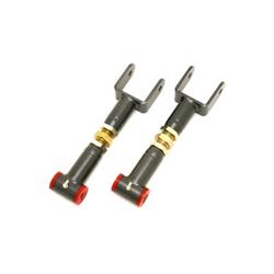 Control Arms, Tubular, Rear Upper, Steel, Black Hammertone Powdercoated, Chevy, Pair