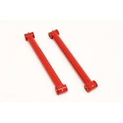 Control Arms, Tubular, Rear Upper, Steel, Red Powdercoated, Chevy, Pair