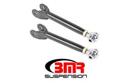 Trailing Arms, Tubular, Rear, Upper, Steel, Single Adjustable, Black Hammertone Powdercoated, Chevy, Pair