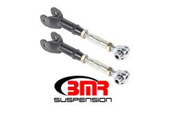 Trailing Arms, Tubular, Rear, Upper, Steel, On-Car Adjustable, Black Hammertone Powdercoated, Chevy, Pair