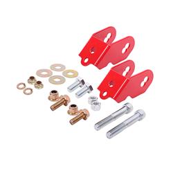 Rear camber adjustment lockout kit, Red, 2015-2020, S550 Mustang