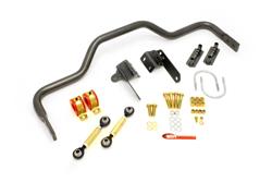 Sway Bar, Rear, Steel, 3.00/3.25 in. Axle Tubes, Black, 1 3/8 in. Dia., Chevy, Pontiac, Kit