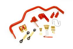 Sway Bar, Rear, Steel, 2.75 Axle Tubes, Red Powdercoated, 1 3/8 in. Diameter, Chevy, Kit