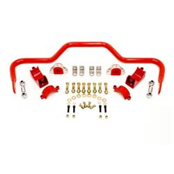 Sway Bar, Rear, Steel, 3.0 in. Axle Tubes, Red Powdercoated, 1 3/8 in. Diameter, GM, Kit